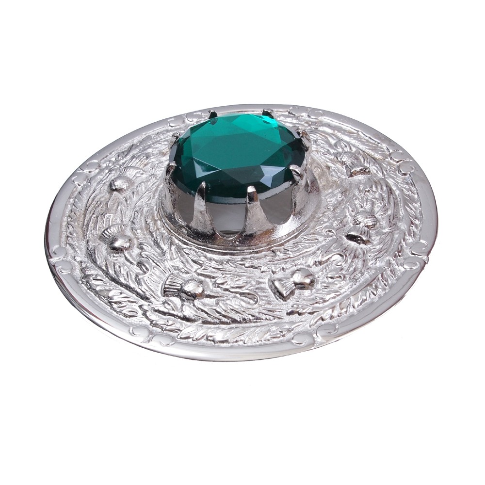 Broche pour Plaid - Chardon