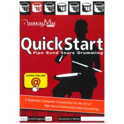 DrummingMad QuickStart Pipe Band Snare Drumming