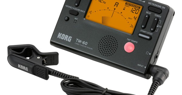 Korg TM70 Accordeur Chromatique Et Métronome Combiné - Noir