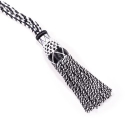 HERITAGE Cordon en Soie - Noir