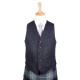 Gilet en Tweed "Charcoal"